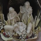 Presépio Estátua Sagrada Família Jesus 26cm