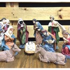 Presépio Natal Resina Premium 10 Peças 16cm - Riomaster