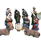 Presépio Natal Resina Premium 10 Peças 16cm - Riomaster