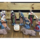 Presépio Natal Resina Premium 10 Peças 16cm - Riomaster