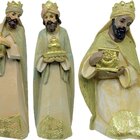 Presépio Natalino Nascimento De Jesus Estatueta Com 10 Peças