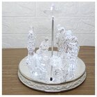 Presépio Sagrada Família Musical Acrílico Com Led 22cm