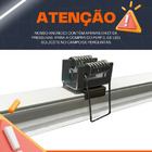 Presilhas Borboleta Mola Perfil Led Gesso Sanca 05 Unidades