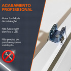 Presilhas Borboleta Mola Perfil Led Gesso Sanca 05 Unidades