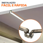 Presilhas Borboleta Para Perfil Magnético Embutido No Gesso