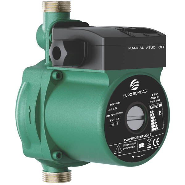 Pressurizador De Agua Eurobombas Epa 25-12-280 Ip44 Monofasic