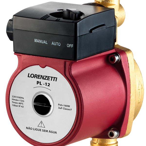 Pressurizador Pl 12 Fluxostato Lorenzetti - 127v - Único | Leroy