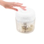 Processador Alimentos Eletrico Mini Lamina Duplo Triturador P