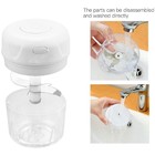 Processador Alimentos Eletrico Mini Lamina Duplo Triturador P