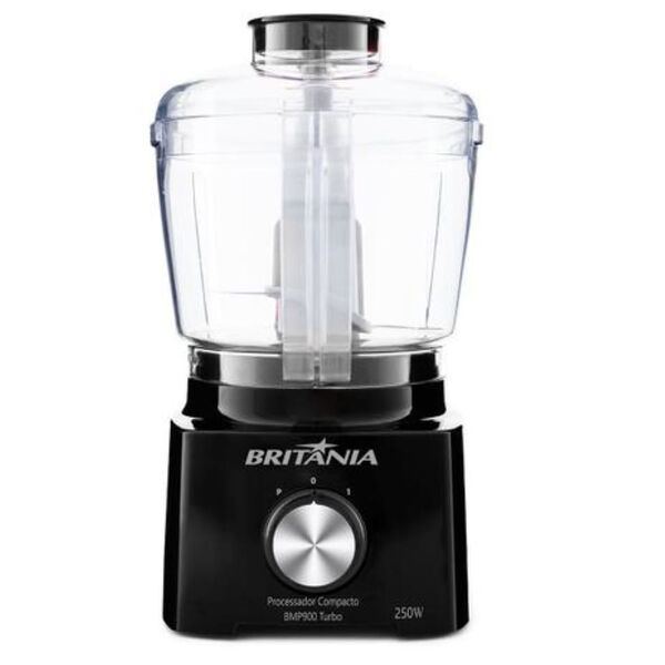 Processador Britânia Turbo Preto Bmp900p - 127 Volts