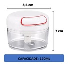 Processador De Alimentos 2 Lâminas Com Dispenser 170ml - Qual