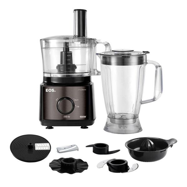 Processador De Alimentos 7x1 Eos Eps01t 900w Titanium 220v