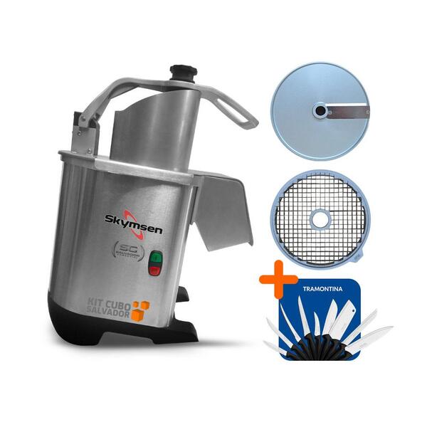 Processador De Alimentos Corte Fatias 10mm E Cubos 10mm Pa7 P