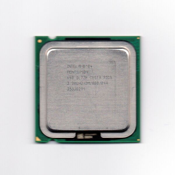 Processador Intel Pentium 4 640 3.20ghz Lga 775 Fsb 800