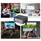 Projetor Android 5g 4k Com Espelhamento Sem Fio - Cinza