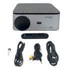 Projetor Android 5g 4k Com Espelhamento Sem Fio - Cinza