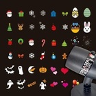 Projetor Decorlaser Slide Megaluxe C/ 12 Slides  Verde e Verm