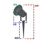 Projetor Holografico Led Coraçoes Colorido Festa Luz Aniversa