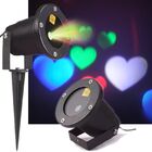 Projetor Led Holografico Coraçoes Espeto Jardim Bivolt Canhao