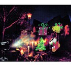 Projetor Led Natal Multi Cores 3 Slides 12 Imagens Cbrn15405