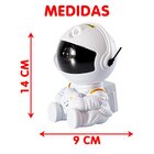 Projetor Portátil Led Nebulosa Galáxia Estrelada Astronauta G