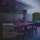 Projetor Refletor Led Smart Wi-fi Inteligente 50w Rgb Colorido