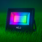 Projetor Refletor Led Smart Wi-fi Inteligente 50w Rgb Colorido