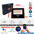 Projetor Refletor Led Smart Wi-fi Inteligente 50w Rgb Colorido