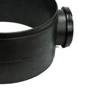 Prolongador 2 Entradas para Caixa de Gordura 15x32x32cm Preto 18L Odem