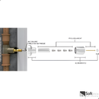 Prolongador De Registro Padrão Deca 16 Estrias 1 Pistão