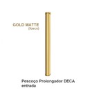 Prolongador De Sifão Banheiro Gold Matte 4204.052.gl.mt Deca