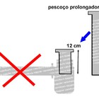 Prolongador De Sifão Banheiro Gold Matte 4204.052.gl.mt Deca