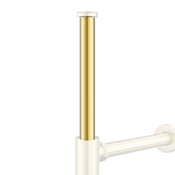 Prolongador De Sifão Metálico (line Dourado Fosco)