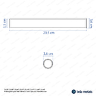 Prolongador De Sifão Metálico (line Grafite Fosco)