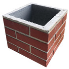 Prolongador para churrasqueira de Tijolinho Terracota