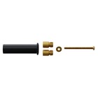 Prolongador Para Registro Abs Preto Deca 20mm Blukit