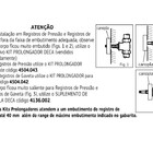 Prolongador Reg Gaveta Moderno Deca Level Polo Dream Twist So