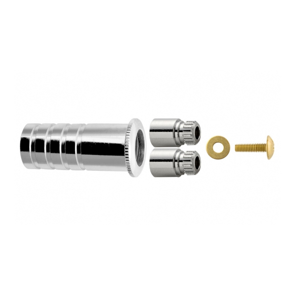 Prolongador Registro Deca Cromado 10mm Blukit 160101