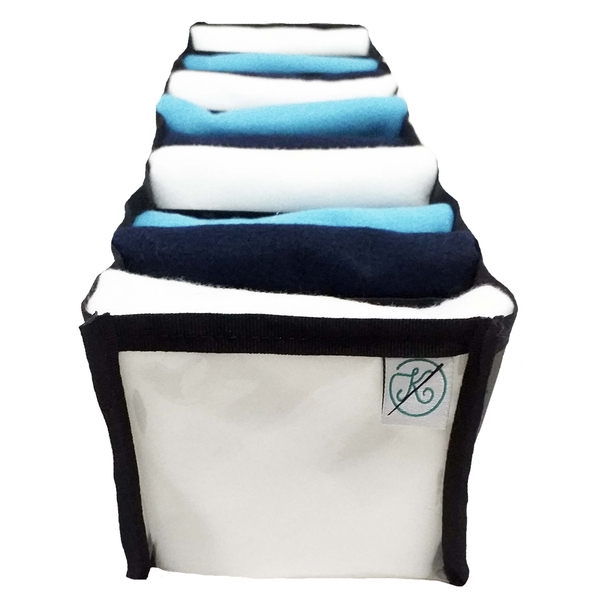 Promoção Colmeia Organizadora Gaveta Com Viés Fumê  Baby  40x