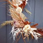 Protea Natural Desidratada Arranjo Luxo C/ 5 Hastes