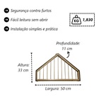 Proteção Hidrômetro Modelo Triângulo (demae) 50x33x11cm