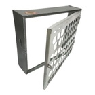 Proteção Hidrômetro Tela Moeda Com Porta Cadeado 50x40cm