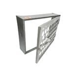 Proteção Hidrômetro Tela Moeda Com Porta Cadeado 50x60cm