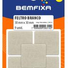 Protetor Adesivo Quadrado Bemfixa Branco
