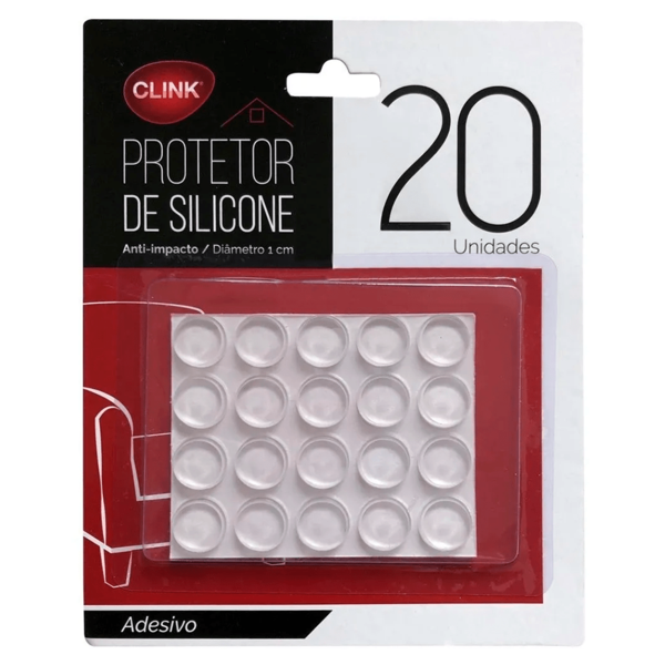 Protetor Anti-impacto Móveis Gotas De Silicone Adesivo 20und