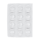 Protetor Anti-Impacto Redondo 10mm Médio 3M Scotch 12 peças