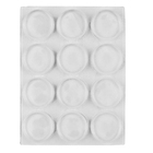 Protetor Anti-Impacto Redondo 21mm Extra Grande 3M Scotch 12 peças