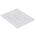 Protetor Anti-Impacto Redondo 8mm Mini 3M Scotch 28 peças