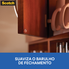 Protetor Anti-Impacto Redondo Extra Grande 3M Scotch 12 peças