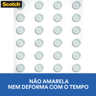 Protetor Anti-Impacto Redondo Extra Pequeno 3M Scotch 28 peças
